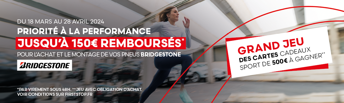 Bridgestone promo pneu