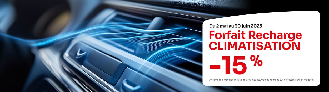 -15% sur les forfaits de recharge climatisation* !