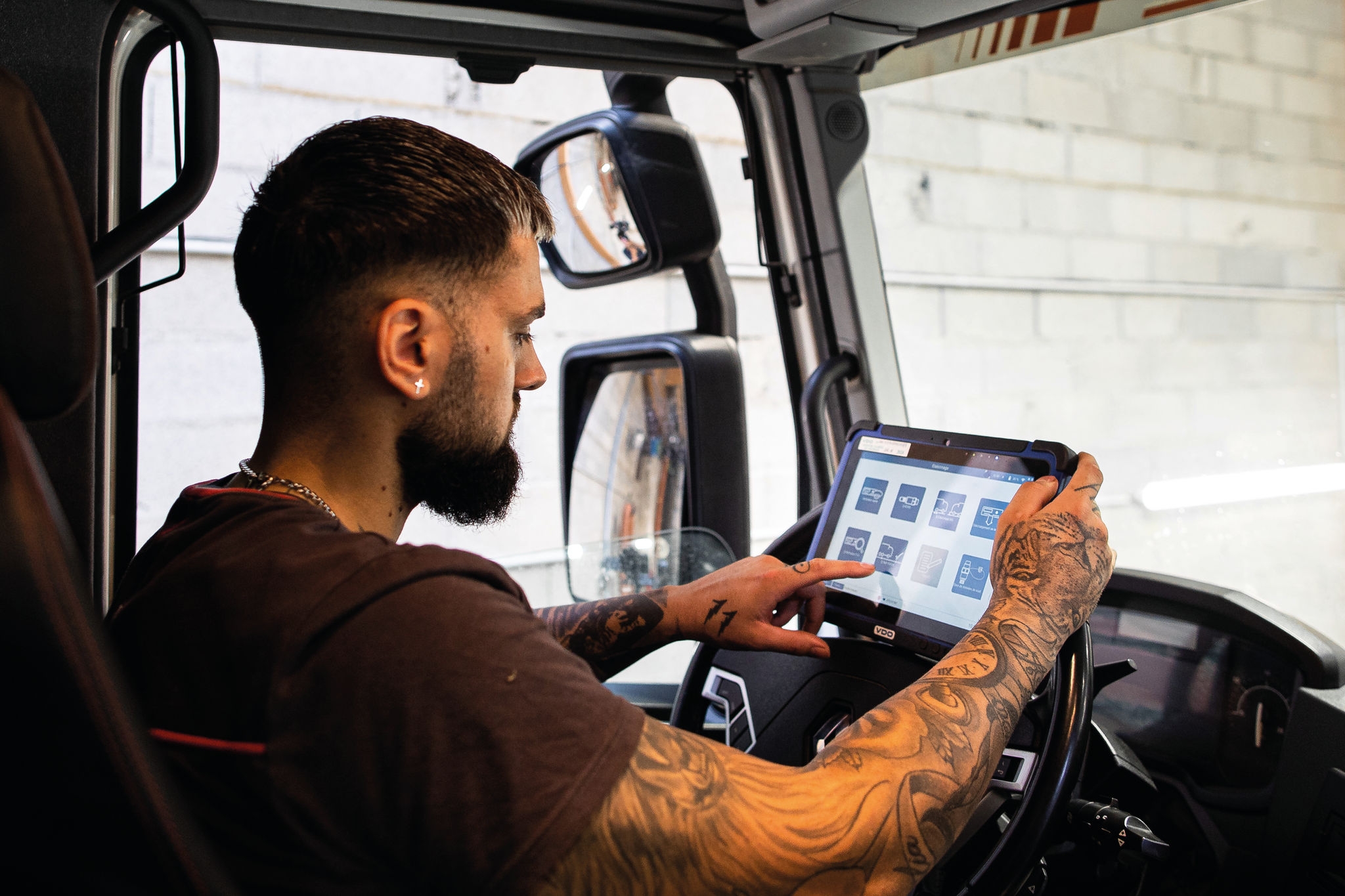 Chronotachygraphe poids lourds