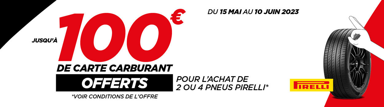 Top départ en vacances : jusqu'à 100€* de carte carburant offerts !
