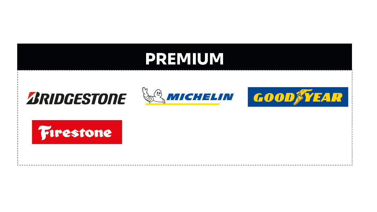 Marques pneumatiques engin génie civil