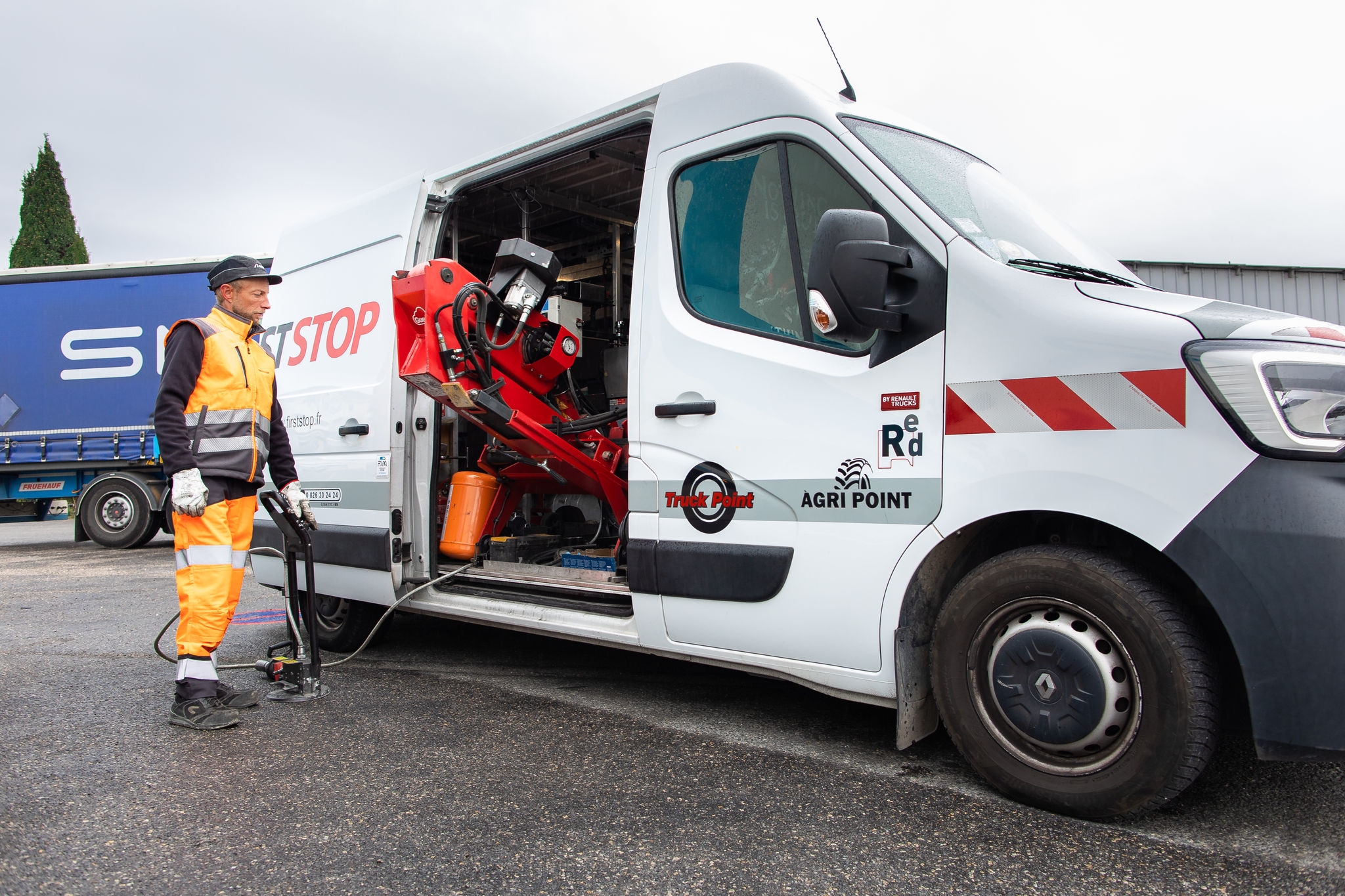 Dépannage pneus camions