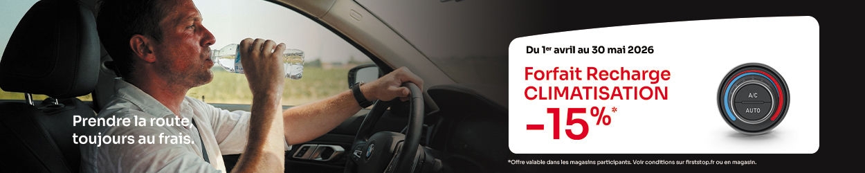 -15% sur les forfaits de recharge climatisation* !