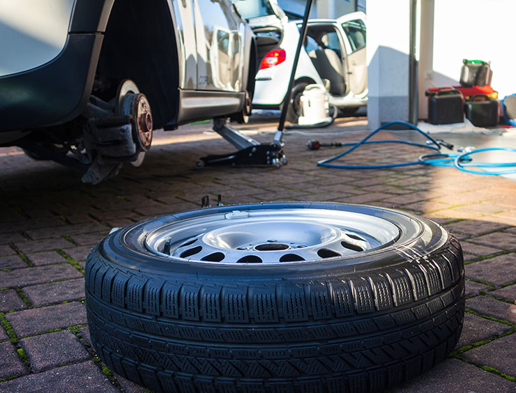 Changement de pneus à domicile First Stop