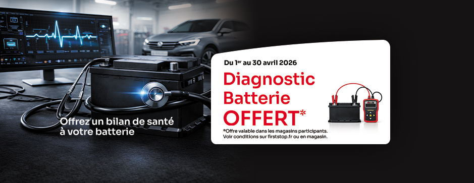diagnostic batterie offert