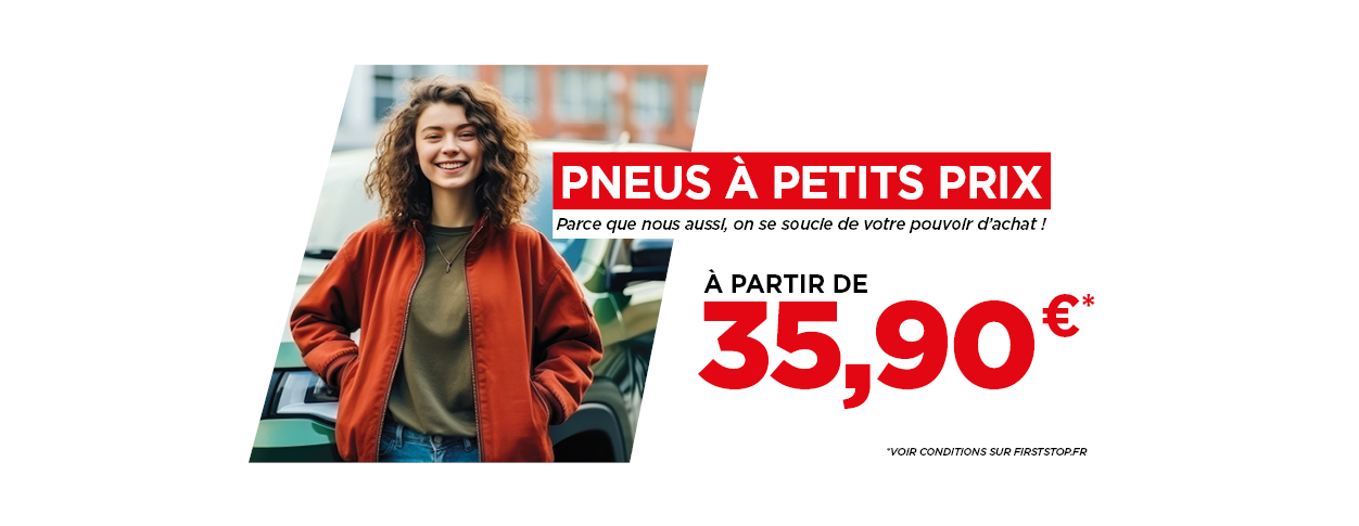 Découvrez nos pneus à petits prix