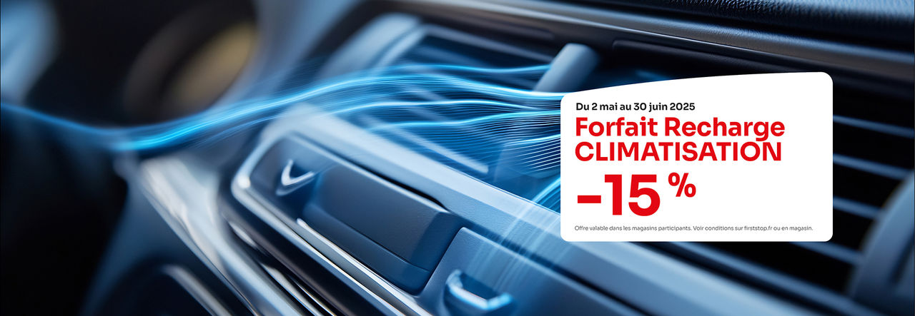 -15% sur les forfaits recharge climatisation* !