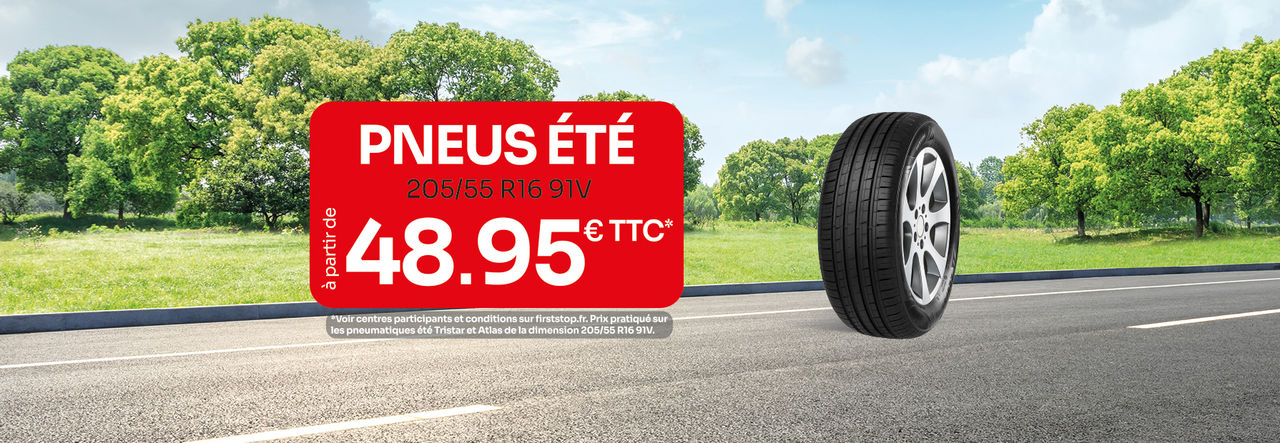 Vos pneus été à partir de 48,95 €* !
